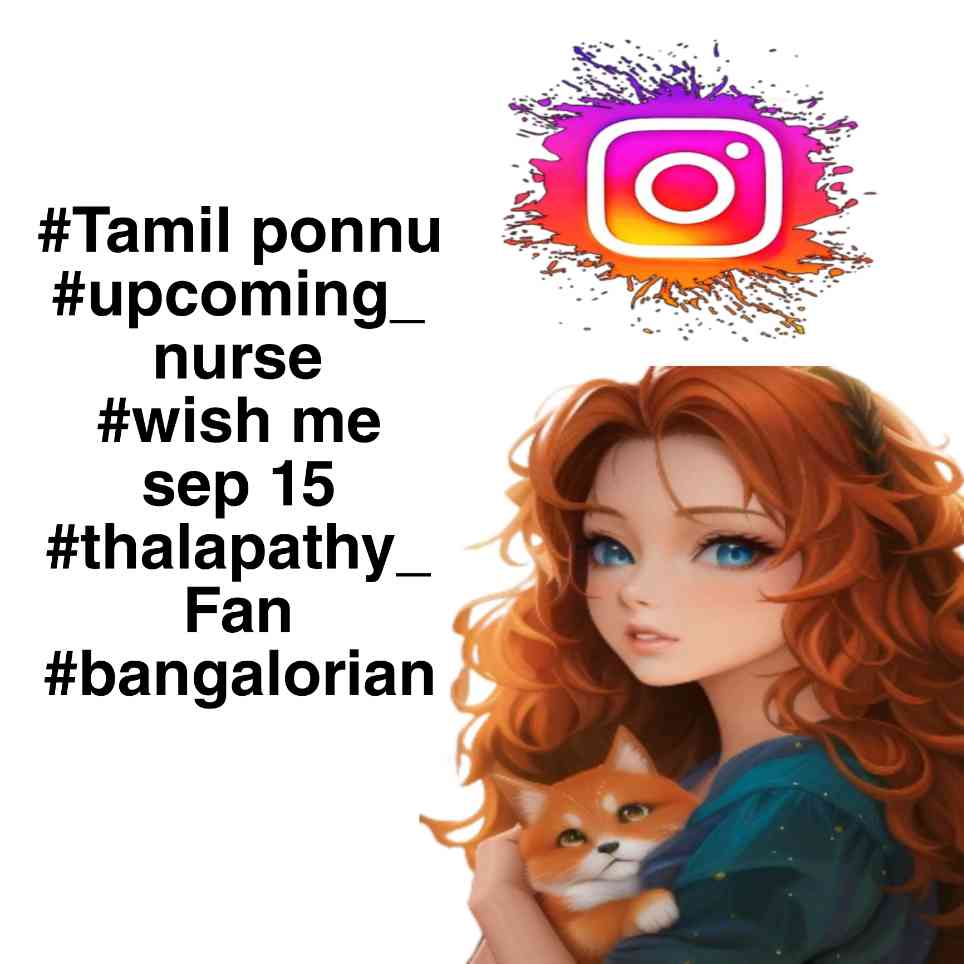 Instagram Bio in Tamil for Girl