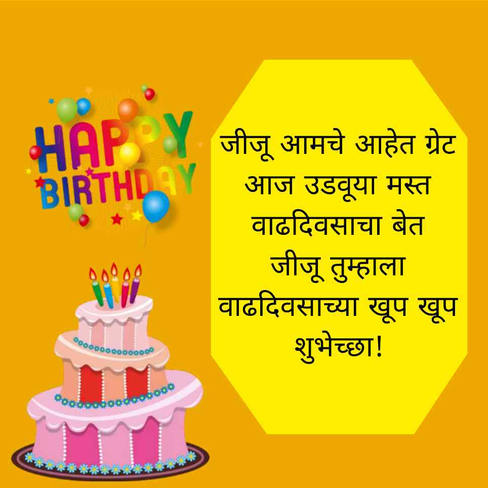 Happy Birthday, Quotes Wishes To Jiju In Marathi